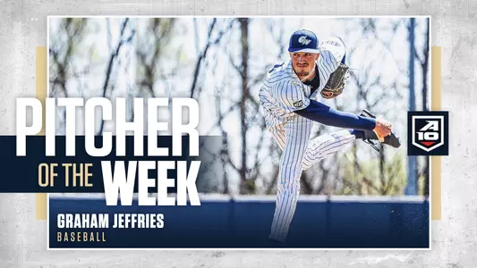 Graham Jeffries Pitcher of the Week Graphic