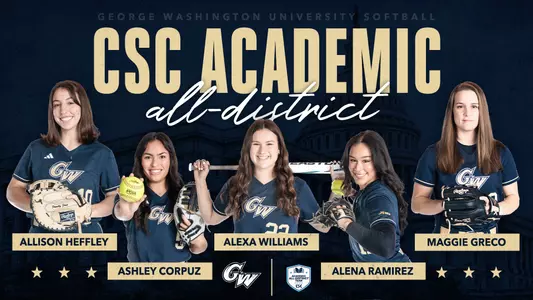 2024 Softball CSC Academic All-District Team