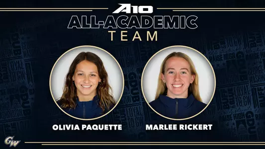 2024 Swimming and Diving A-10 All-Academic Winners