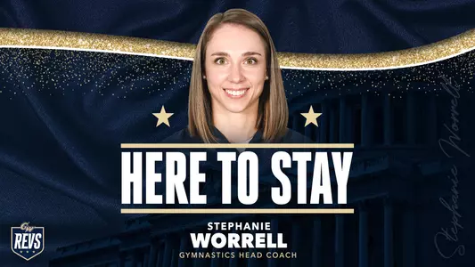 Stephanie Worrell is here to stay as the next head coach of GW Gymnastics