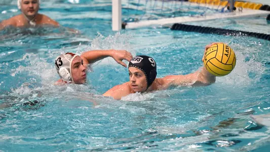 Kalan Smith shielding a Princeton defender