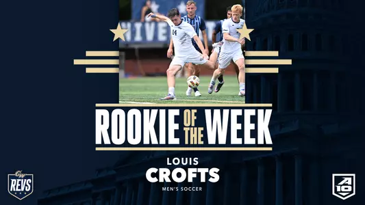Louis Crofts A-10 Rookie of the Week