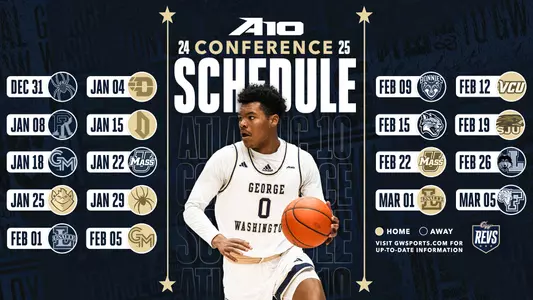 2024-25 Men's Basketball Atlantic 10 Schedule
