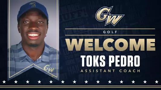 Welcome Toks Pedro Assistant Coach Golf