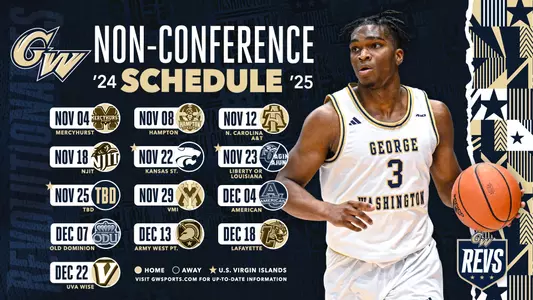 2024-25 Men's Basketball Non-Conference Schedule