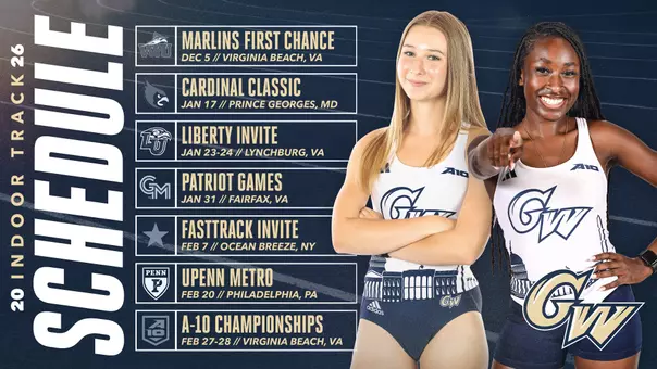 Indoor Track '26 Schedule