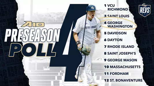 2025 Baseball Preseason Poll Graphic