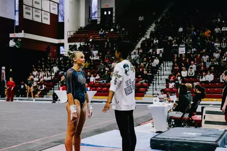 Lola Montevago Prepares for Bars at Temple