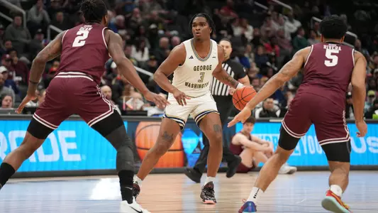 Darren Buchanan Jr. looks to pass vs. Fordham