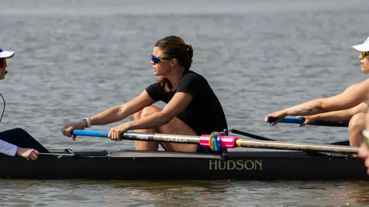 Rowing practices on the Potomac River