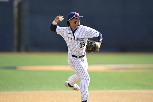Cristino Tufano Turns a Double Play vs. Fordham