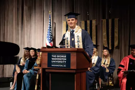 Tim Nicholson student speaker