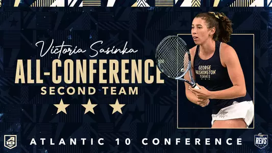 Victoria Sasinka All-Conference Graphic