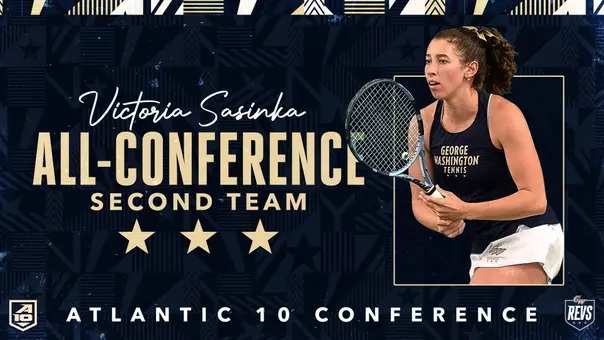 Victoria Sasinka All-Conference Graphic
