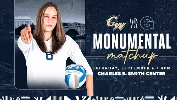 Monumental Matchup- VB Graphic