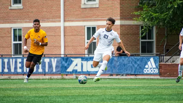 Nico Medina winding up a kick vs. VMI