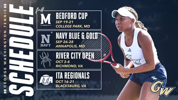 Tennis 2025 Fall Schedule Graphic