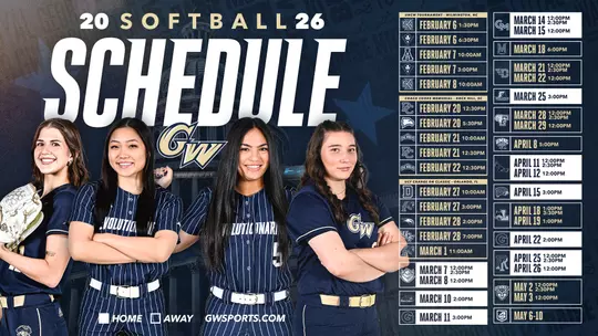 2026 Softball Schedule Graphics