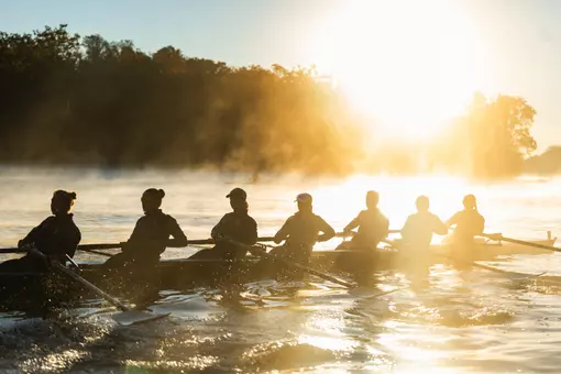 Rowing on the Potomac