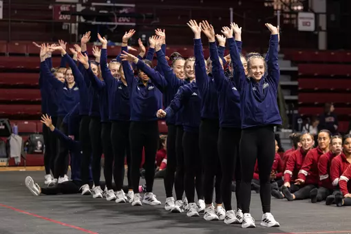 Gymnastics team is recognized at Temple