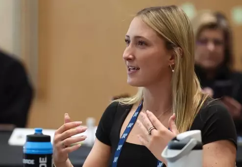 Delaney DeHaan Participates in First NCAA Legacy Lab