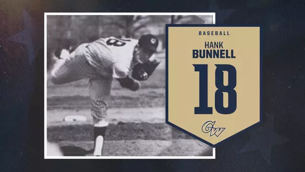 Hank Bunnell Jersey Retirement Graphic