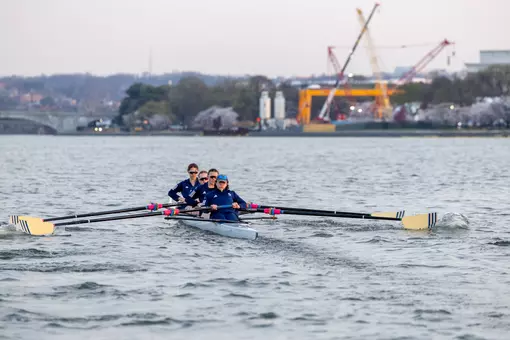 Rowing on the Potomac