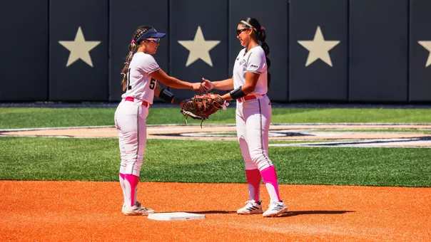 Gilliland and Todoroki high fiving