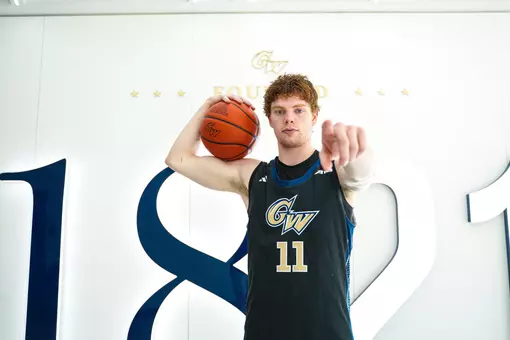 Ryder Frost points at the camera