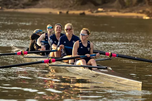 Rowing practices on the Potomac