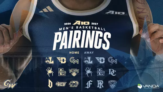 2026-27 Men's Basketball A-10 Pairings