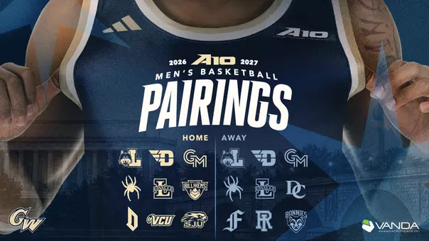 2026-27 Men's Basketball A-10 Pairings