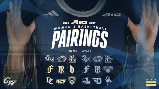 2026-27 A-10 WBB Pairings Graphic
