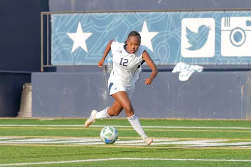 Sophia Michel Heads Up the Field vs. Lehigh