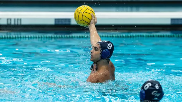 Konstantinos Kapragkos in the water at the Navy Open