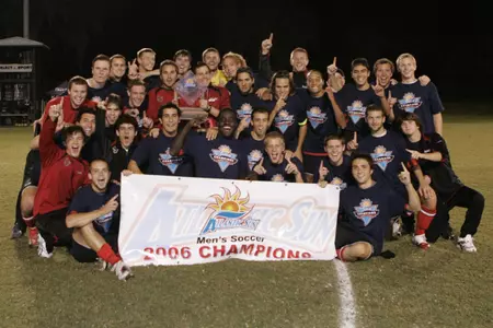 Gardner-Webb Men's Soccer: 2006 Atlantic Sun Conference Tournament Champions Image