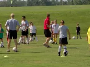 GWU Men's Soccer Holds Camp for Local Kids Image
