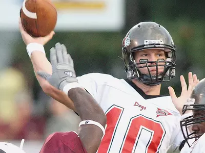 GWU Upset Bid Falls Short, 10-7, At Georgia Tech Image