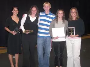 Five Swimmers Honored On Awards Day Image