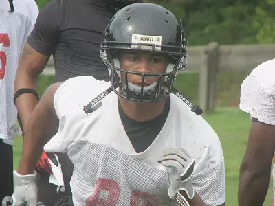 GWU Football Hits Practice Field For First Time Thursday Afternoon Image