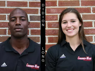 GWU's Didion and Long Named Big South Indoor Track Athletes of the Week Image
