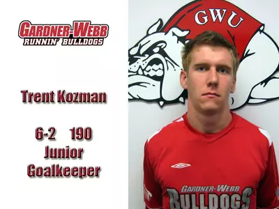 GWU's Trent Kozman Named Big South Scholar-Athlete of the Year for Men's Soccer Image