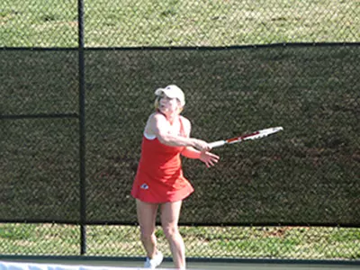 Lady Netters Record First Big South Win, Defeat Asheville 5-2 Image