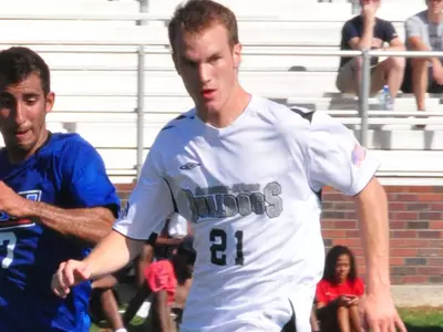 Wrobel and Kabanda Each Score in GWU 2-0 Win over VMI Image