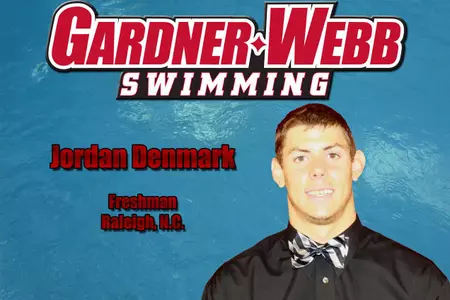 Gardner-Webb's Jordan Denmark Named CCSA's Men's Swimmer of the Week Image