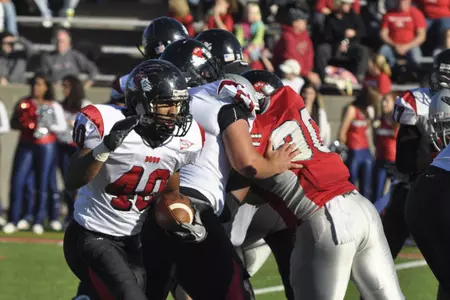 'Dogs Drop 55-3 Decision At Stony Brook In Big South Action Image
