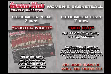 GWU Women's Basketball To Host 'Poster Night' and 'Red Out' in Upcoming Home Contests Image