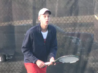 Bulldogs Fall To Winthrop, 5-2, Wednesday Afternoon in Men's Tennis Action Image