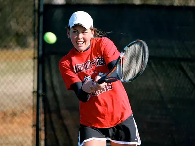 Lady Bulldogs Fall to Liberty, 4-3, in Women's Tennis Action Friday Afternoon Image