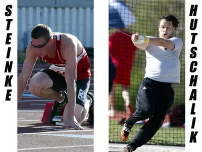 GWU's Steinke and Hutschalik Finish Season at the 2010 NCAA East Regional Meet on Thursday Afternoon Image